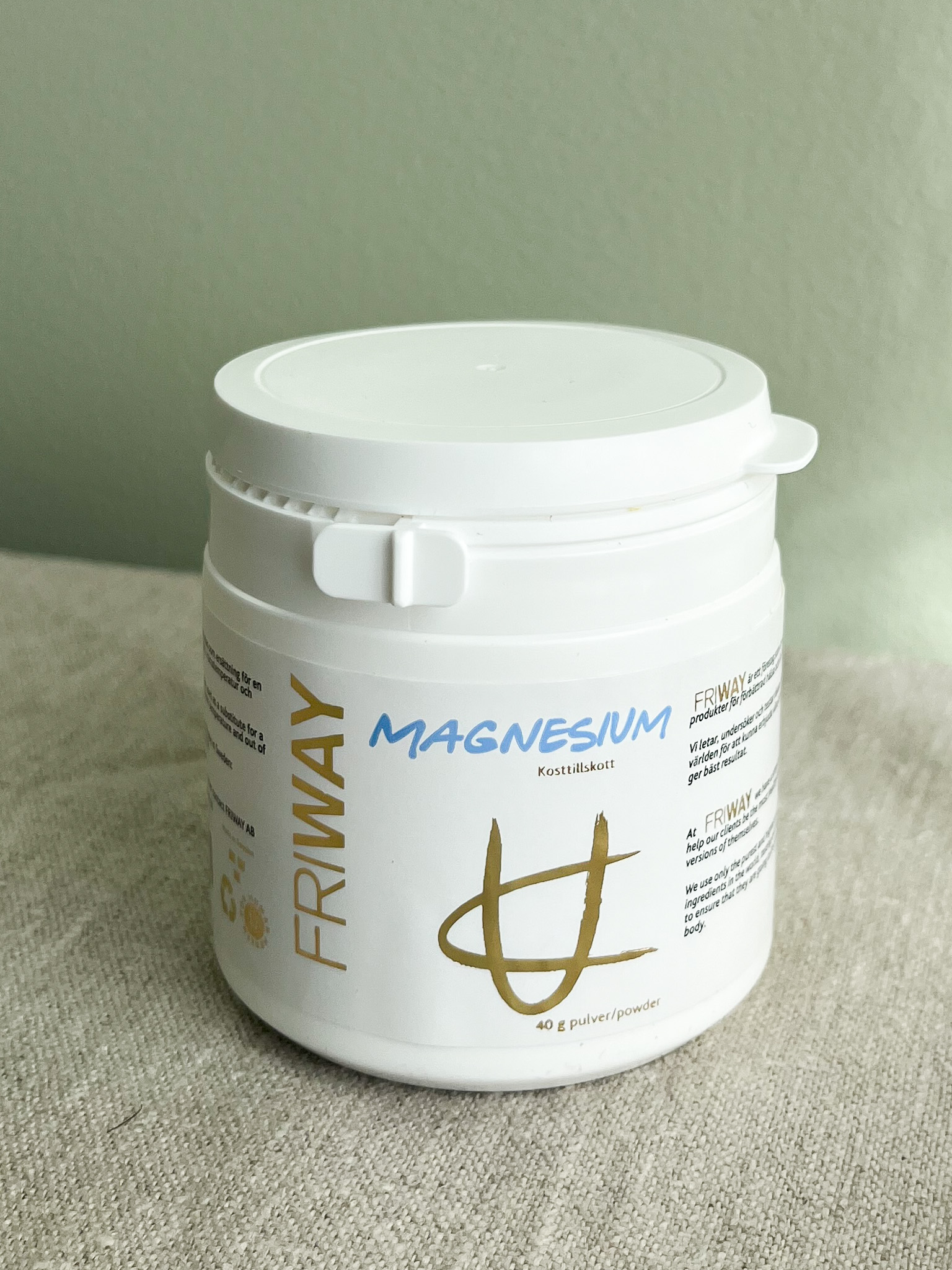 friwayslivstillskott magnesium holografisk kinesiolgi